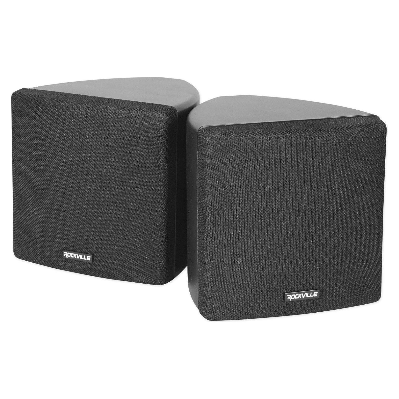 Altavoces de Pared Rockville Cube 70V Negros 3.5" 1.2kg