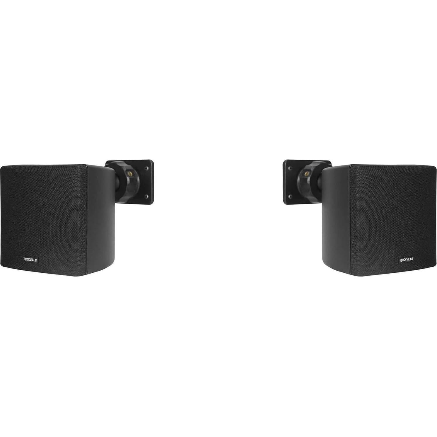 Altavoces de Pared Rockville Cube 70V Negros 3.5" 1.2kg