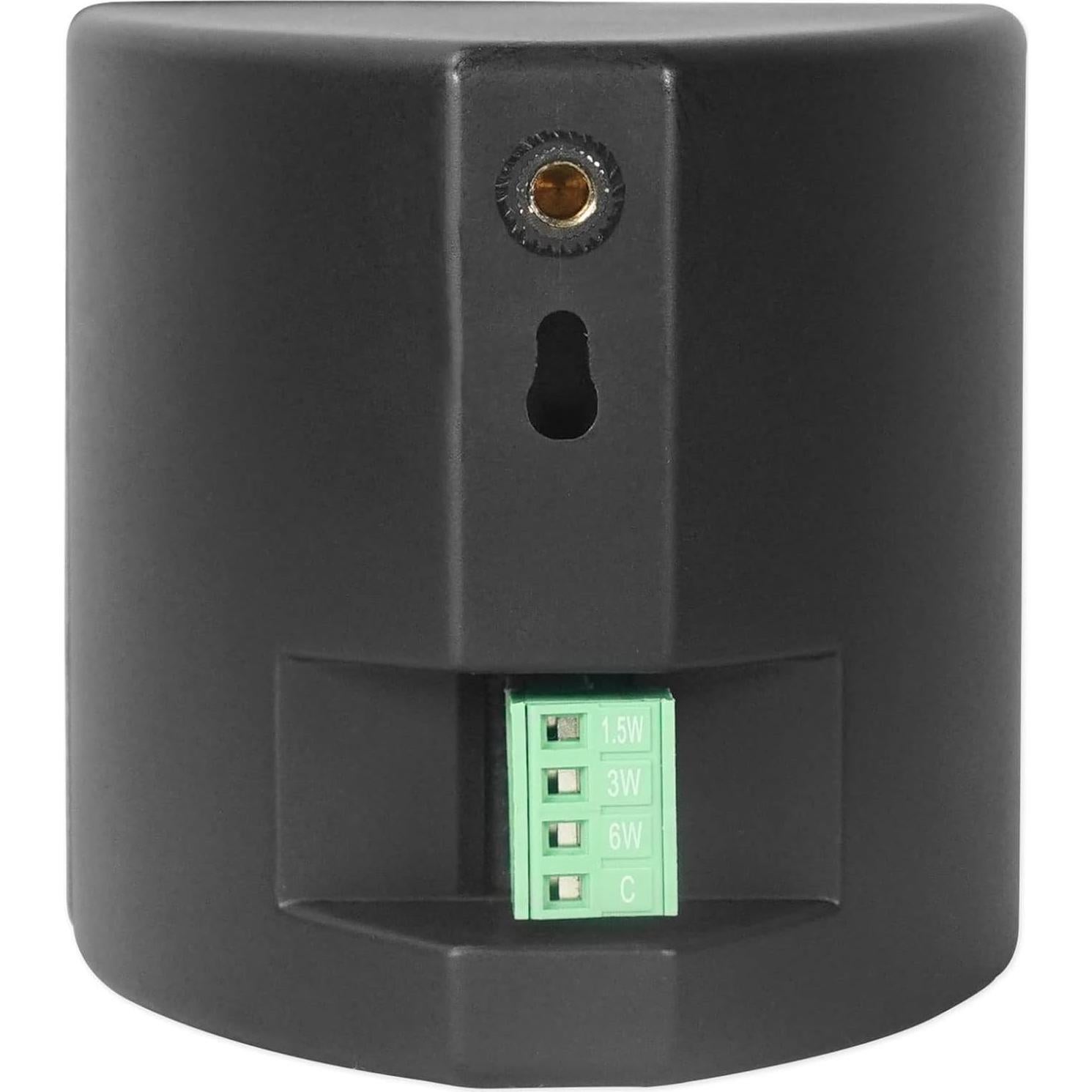 Altavoces de Pared Rockville Cube 70V Negros 3.5" 1.2kg