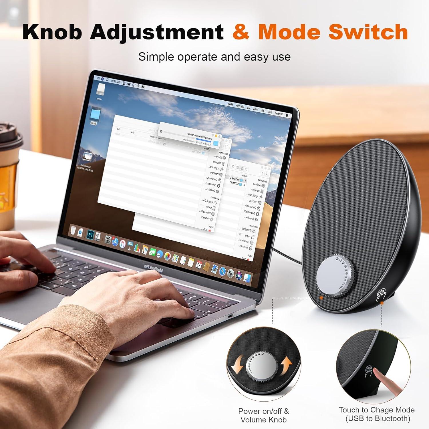 Altavoces Bluetooth Multimedia BUSP-HYY E-1096 USB 6W