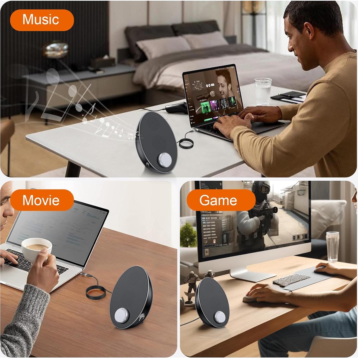 Altavoces Bluetooth Multimedia BUSP-HYY E-1096 USB 6W