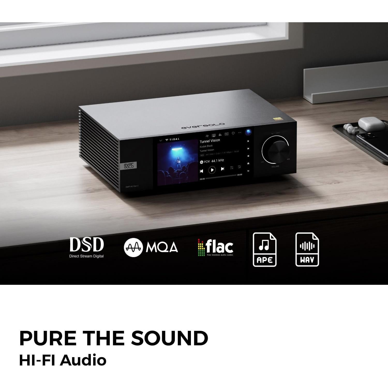 Reproductor de Música Hi-Fi Eversolo DMP-A6 Gen 2 Bluetooth 5.0