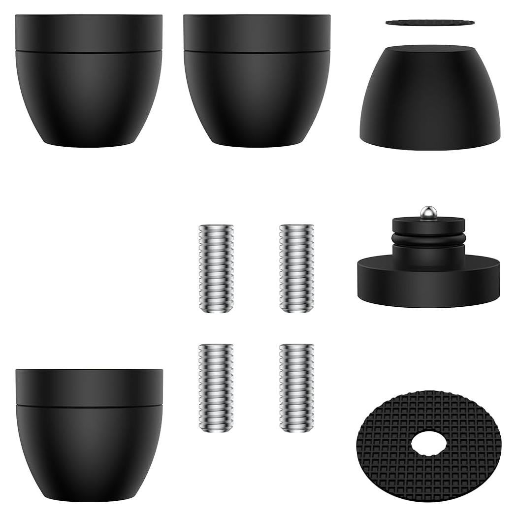 Patas de Aislamiento de Aluminio Viborg IF3033B 30x33mm 4 Pcs