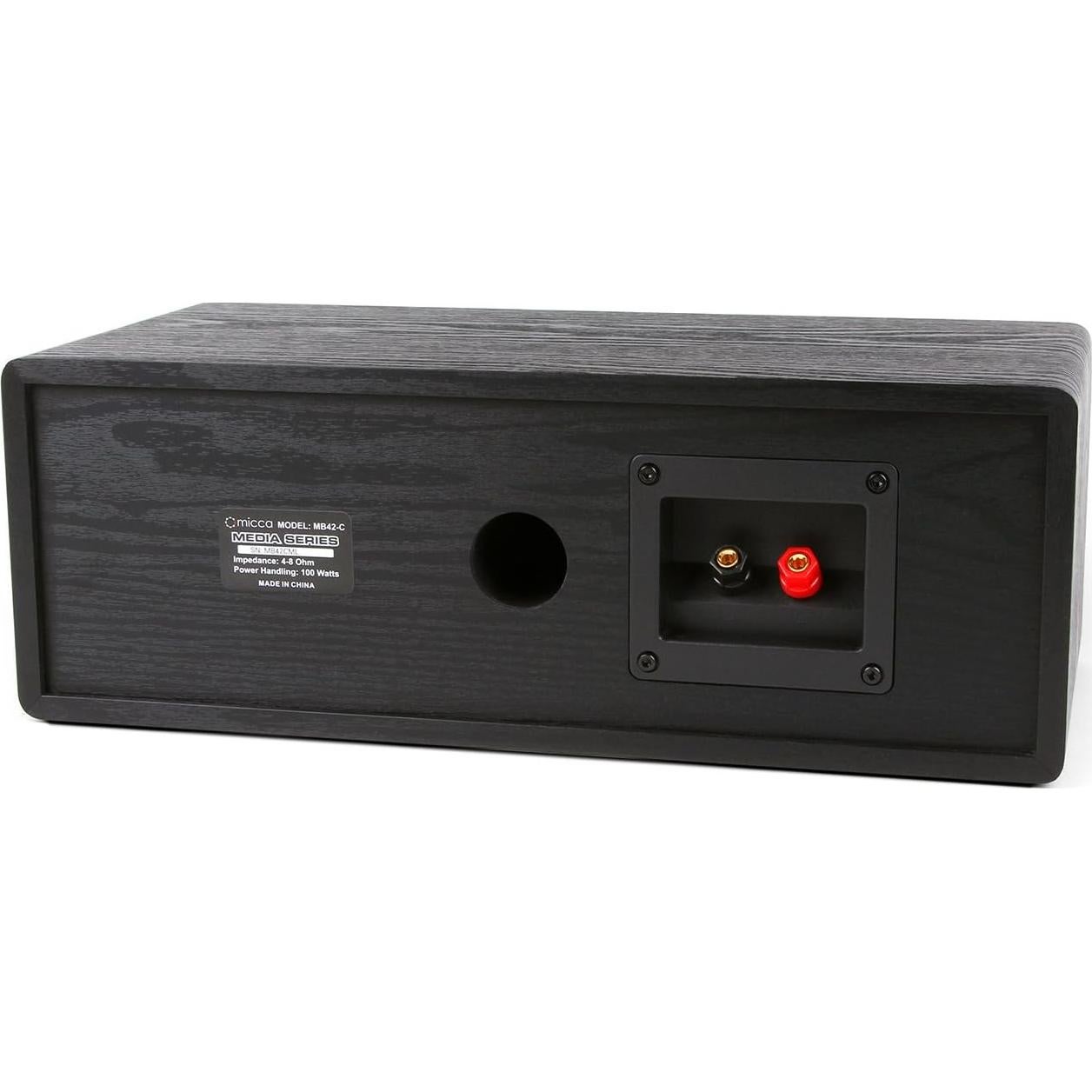 Altavoz de Canal Central Micca MB42-C 4" Negro 100W