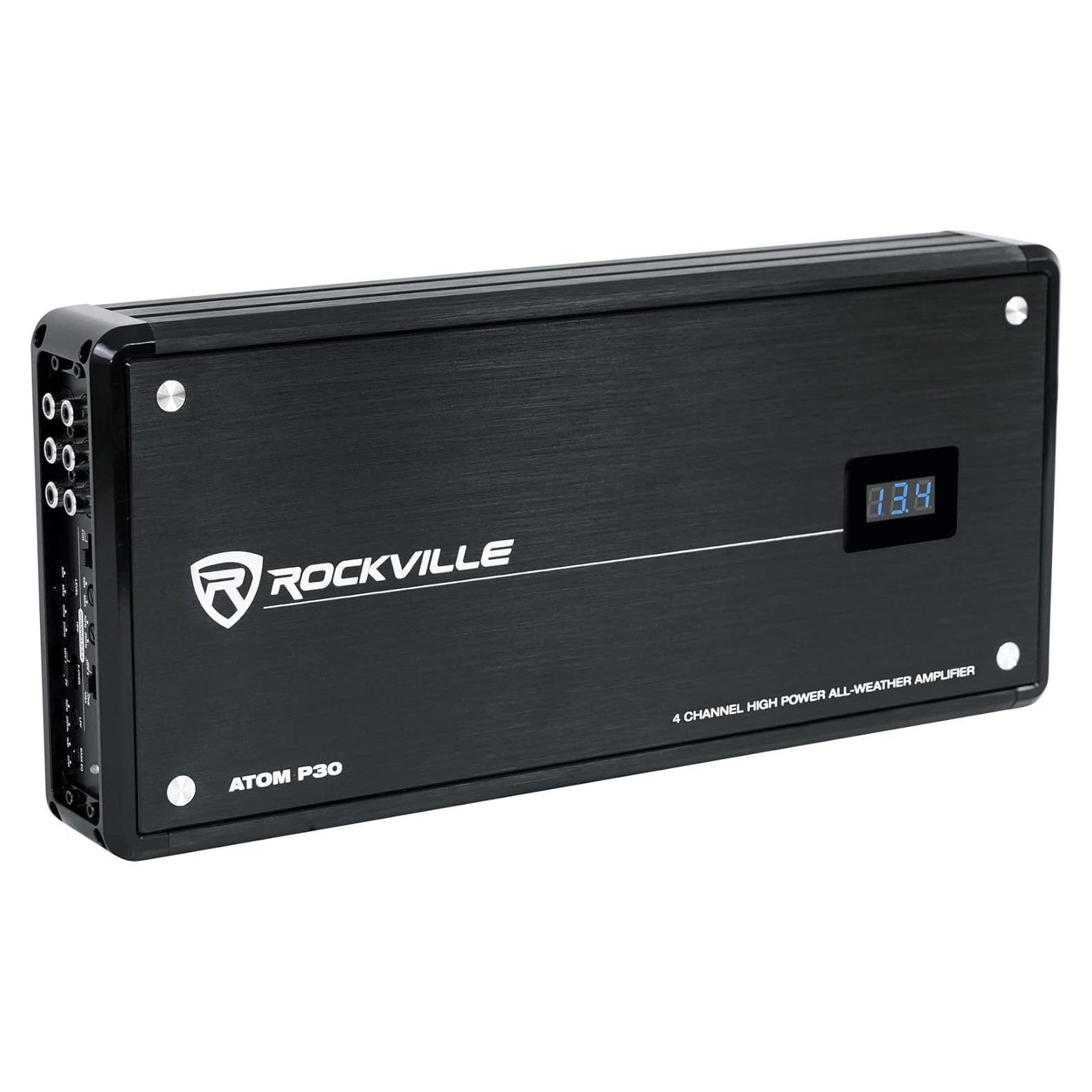 Amplificador Marino Rockville ATOM P30 2400W 4 Canales