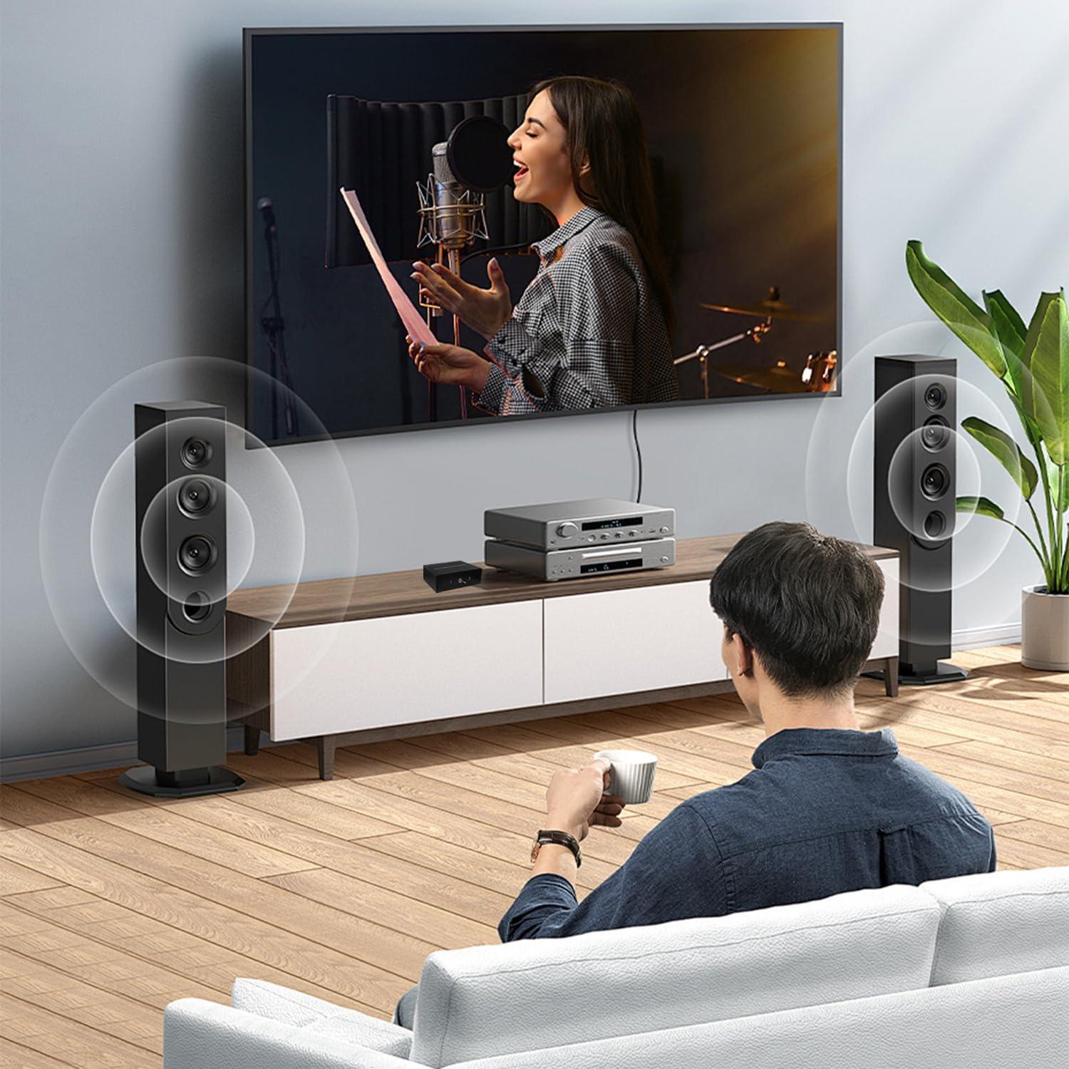 Selector de Altavoces Y.D.F 2 Puertos Interruptor AMP Bidireccional