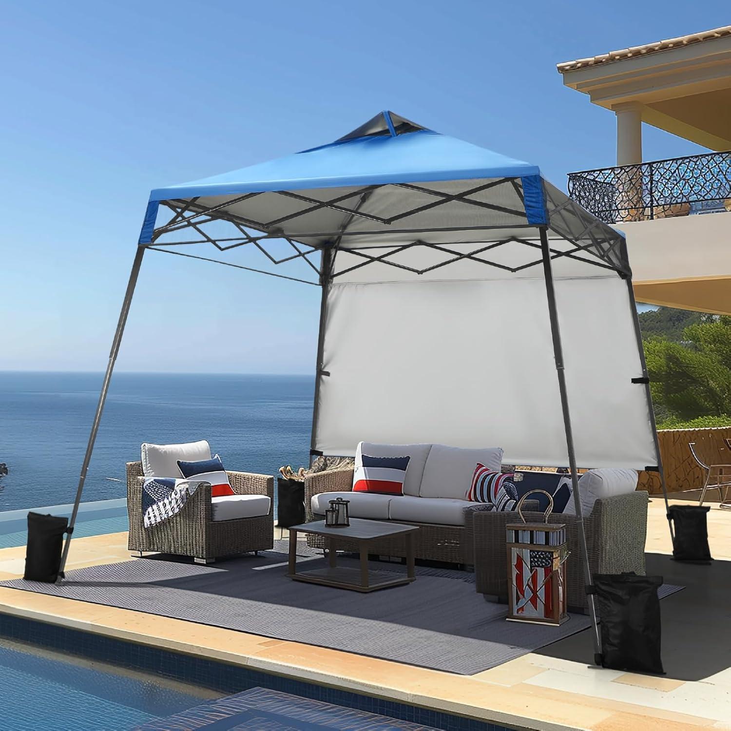 Carpa Plegable GREEN PARTY 2,44x2,44 m con Techo Ventilado