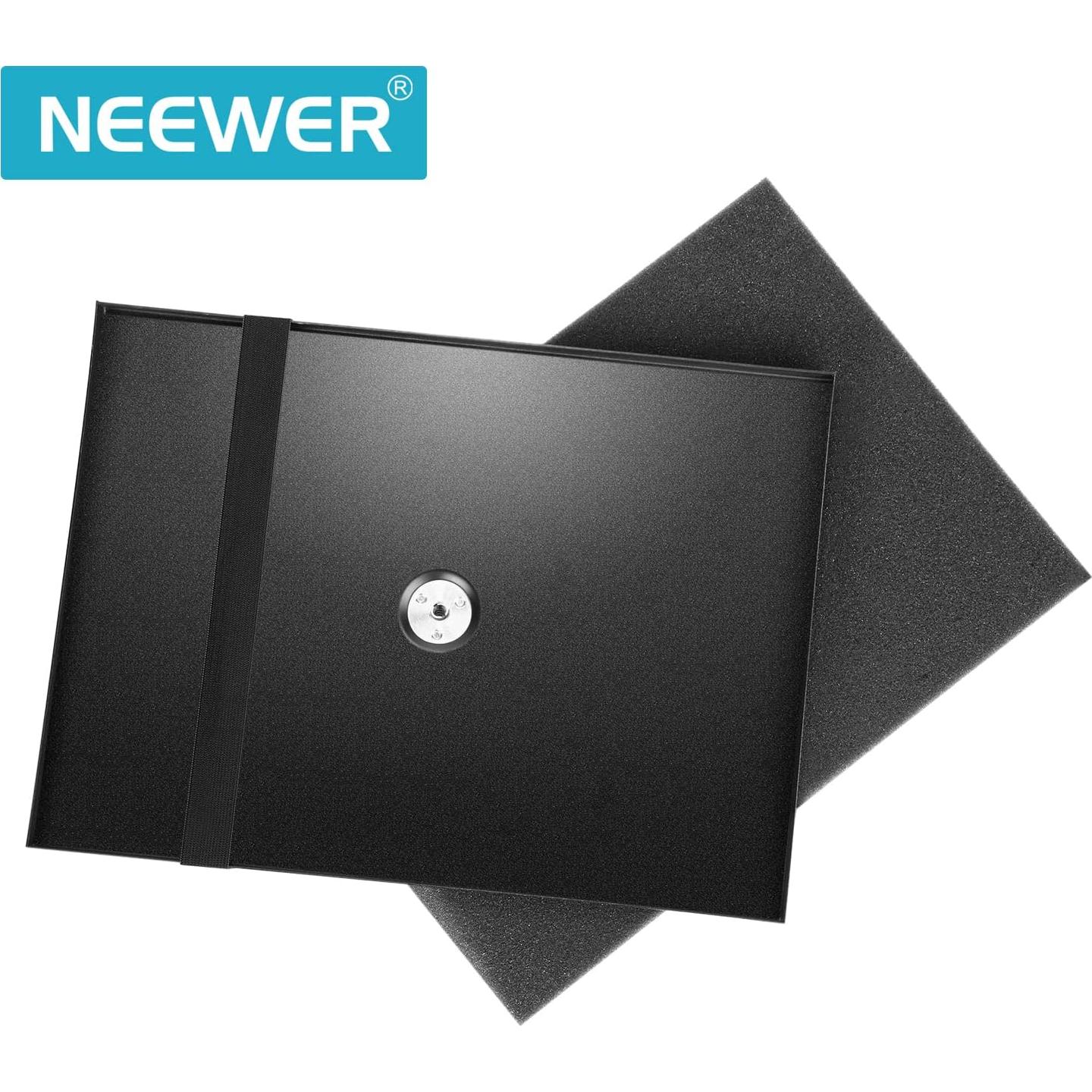 Soporte de bandeja para laptop Neewer 34x24 cm con adaptador