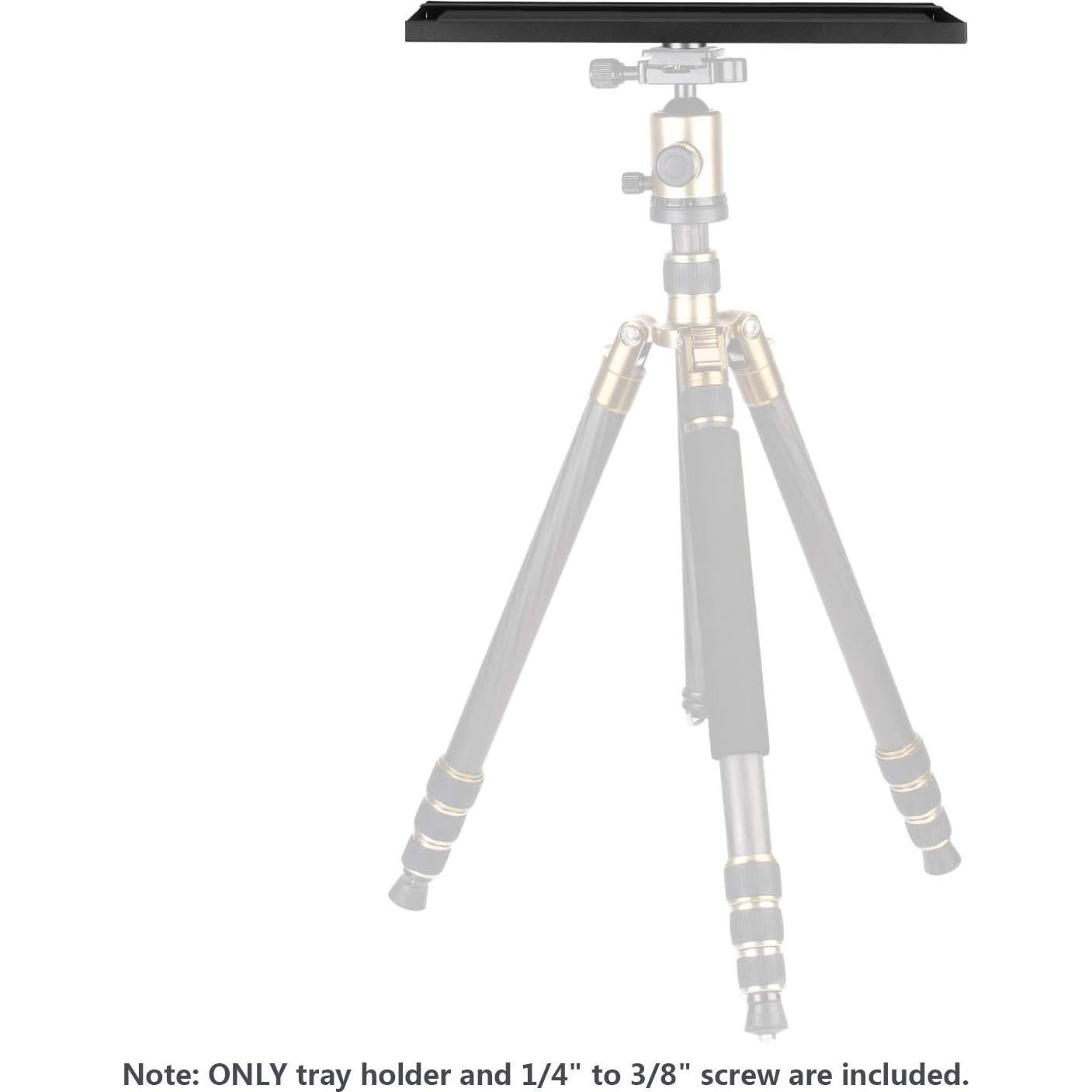 Soporte de bandeja para laptop Neewer 34x24 cm con adaptador