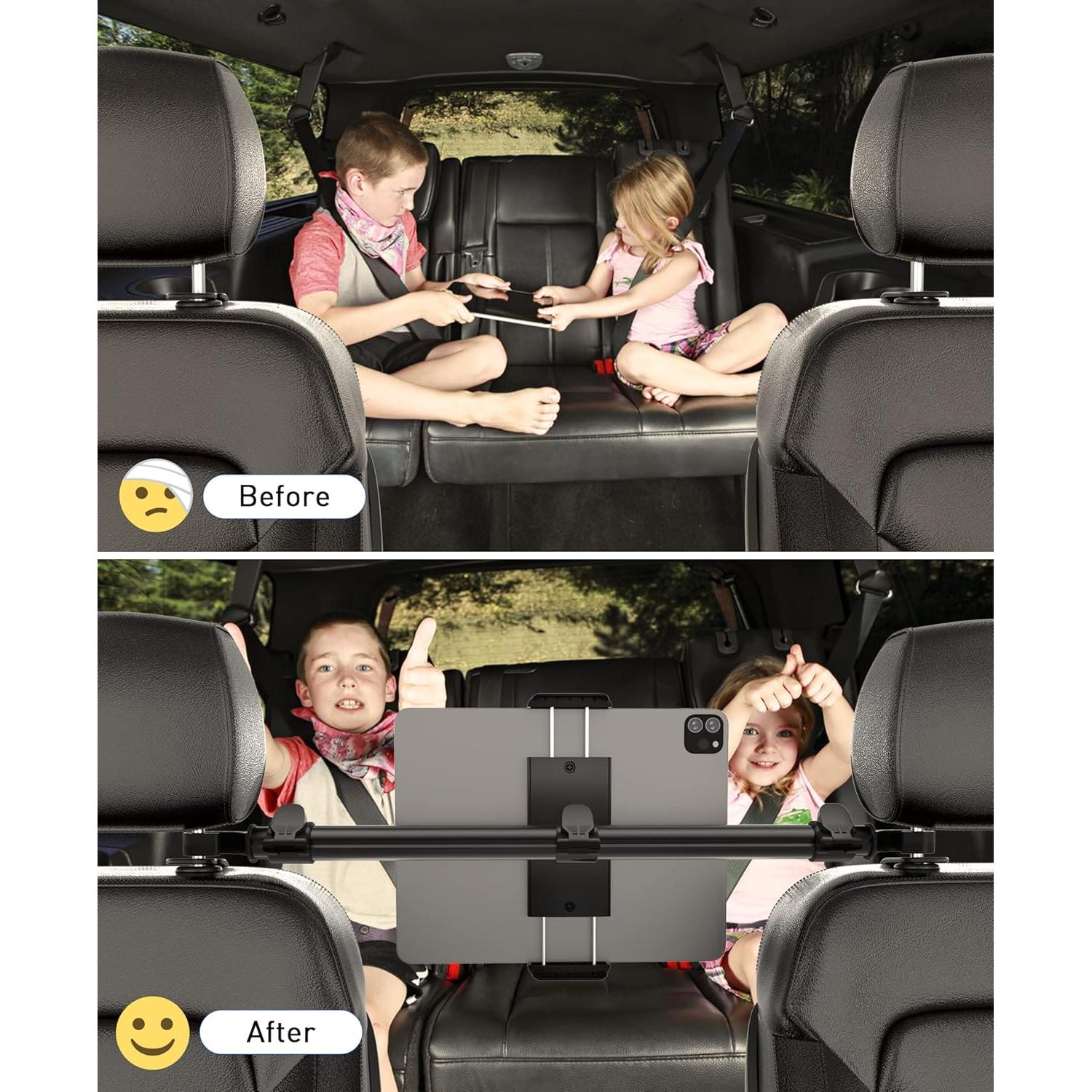 Soporte para Tableta de Coche Tryone Ajustable 4.7-12.9"