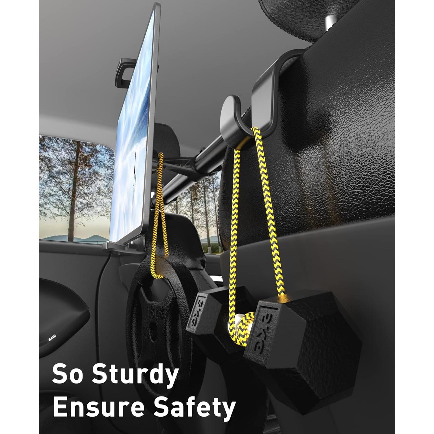 Soporte para Tableta de Coche Tryone Ajustable 4.7-12.9"