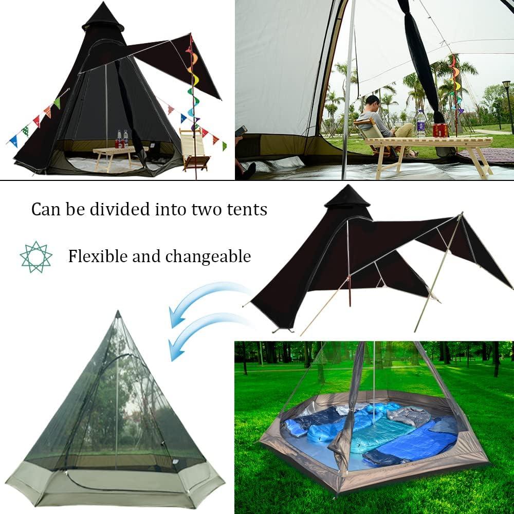 Carpa Domo Vidalido 6 Personas Impermeable 4 Estaciones