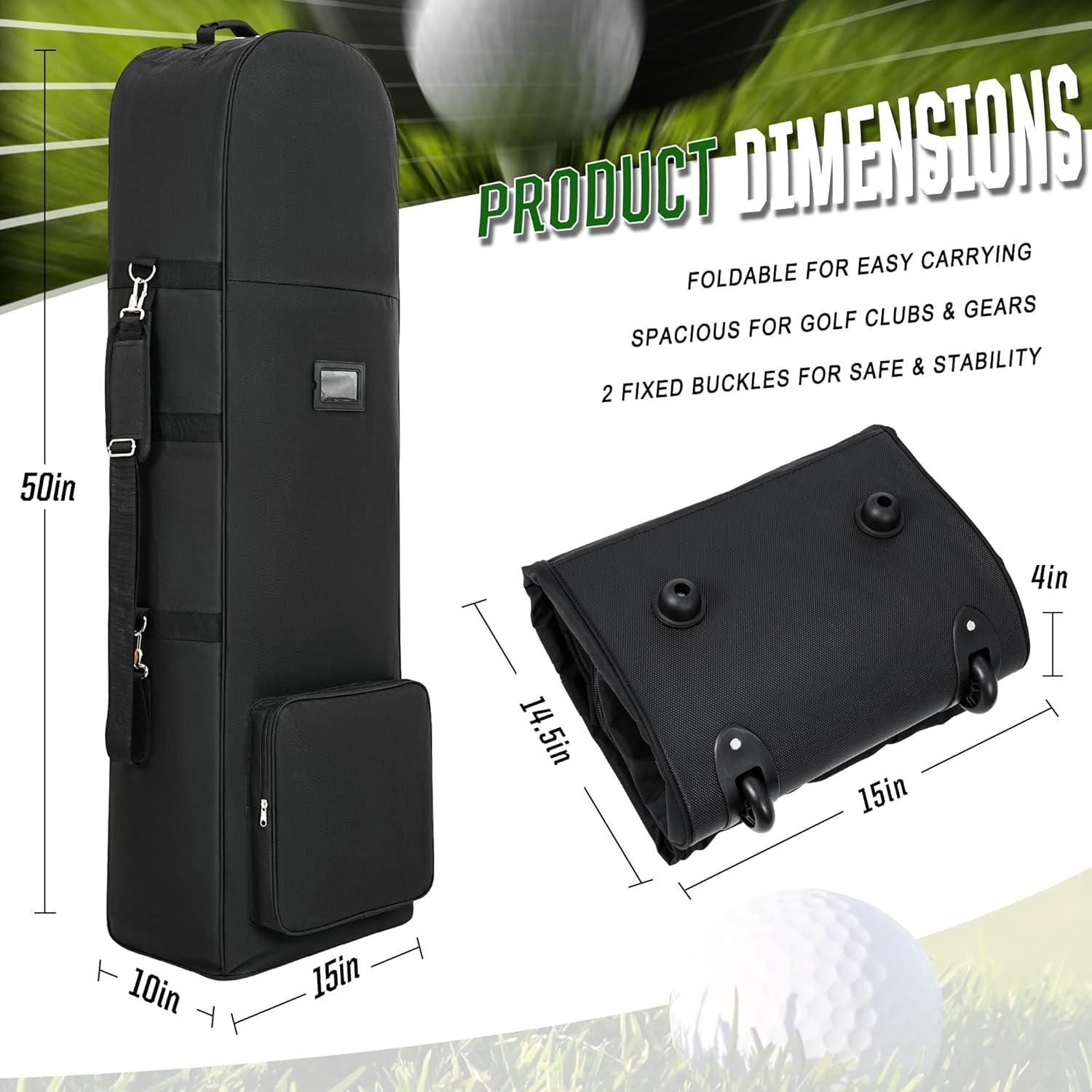 Bolsa de Viaje para Golf DAREKUKU con Soporte Ajustable