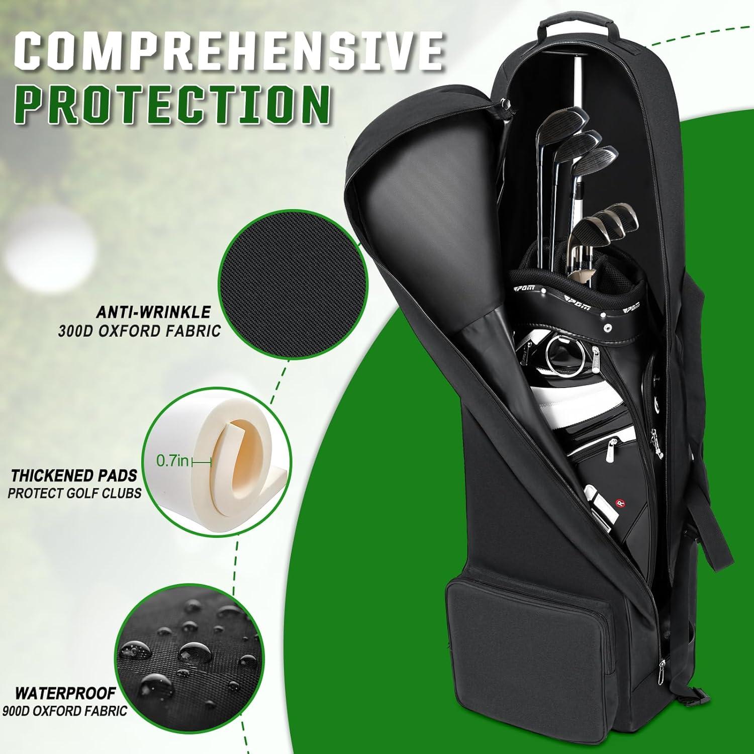 Bolsa de Viaje para Golf DAREKUKU con Soporte Ajustable