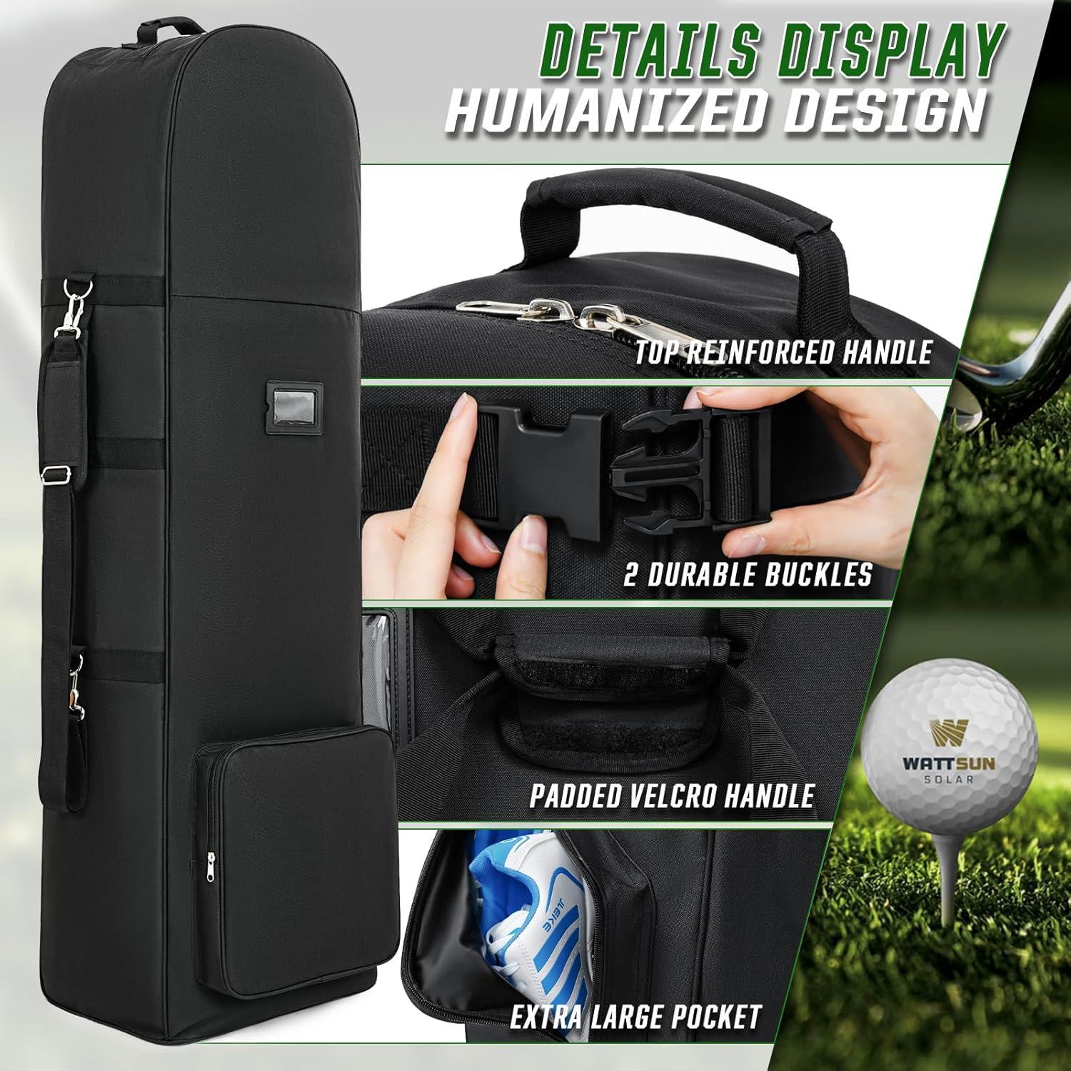Bolsa de Viaje para Golf DAREKUKU con Soporte Ajustable