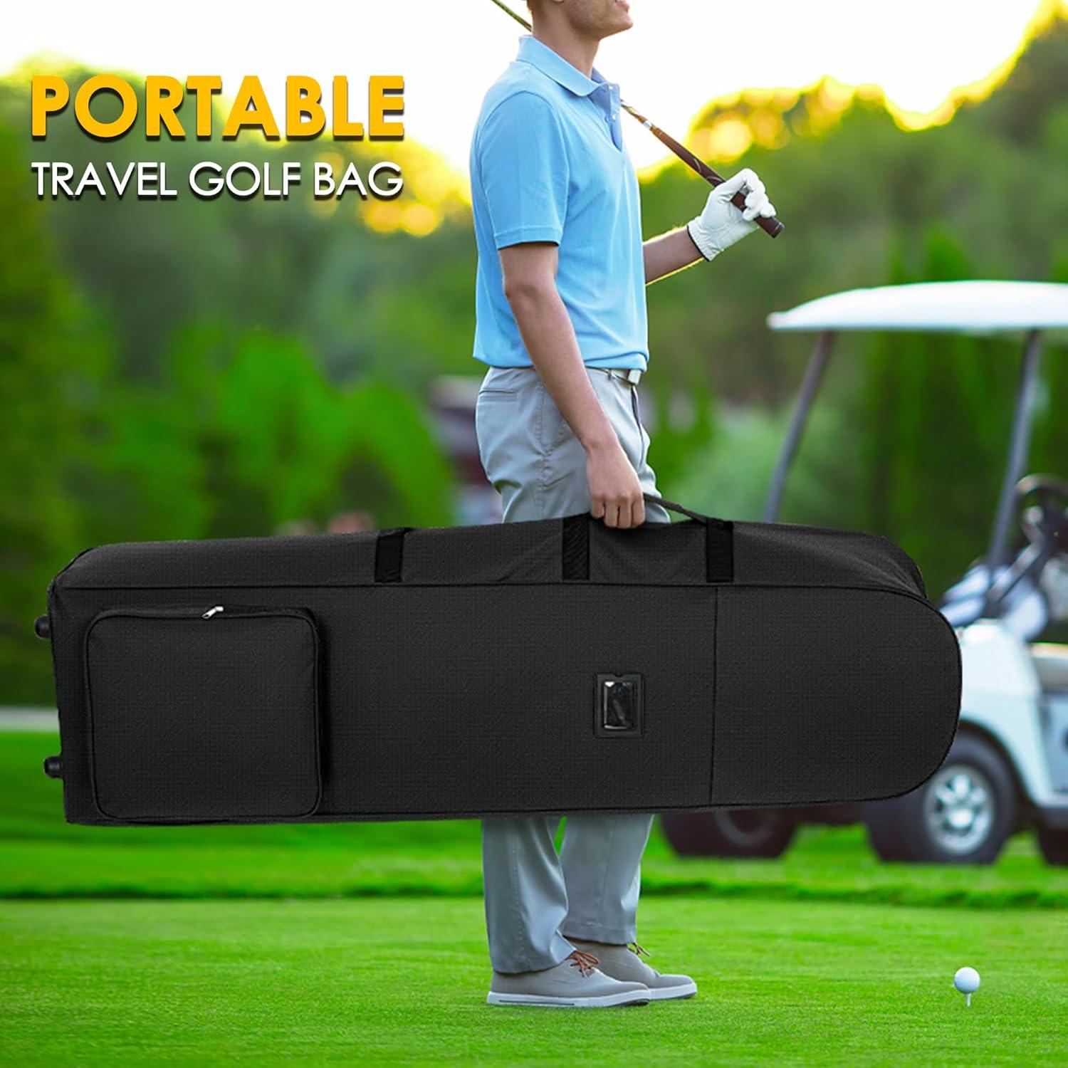 Bolsa de Viaje para Golf DAREKUKU con Soporte Ajustable