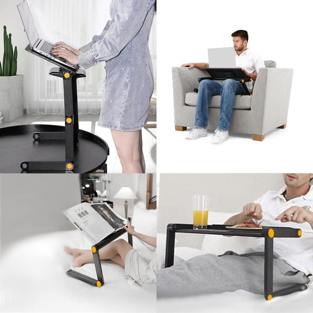 Soporte para Laptop Uten Ajustable con Ventiladores USB