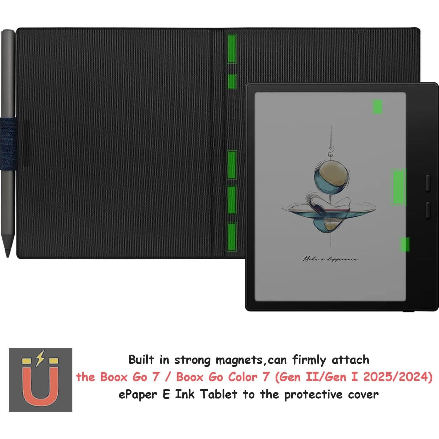 Funda Magnética GOVTVA para Tableta Onyx Boox Go 7" Azul