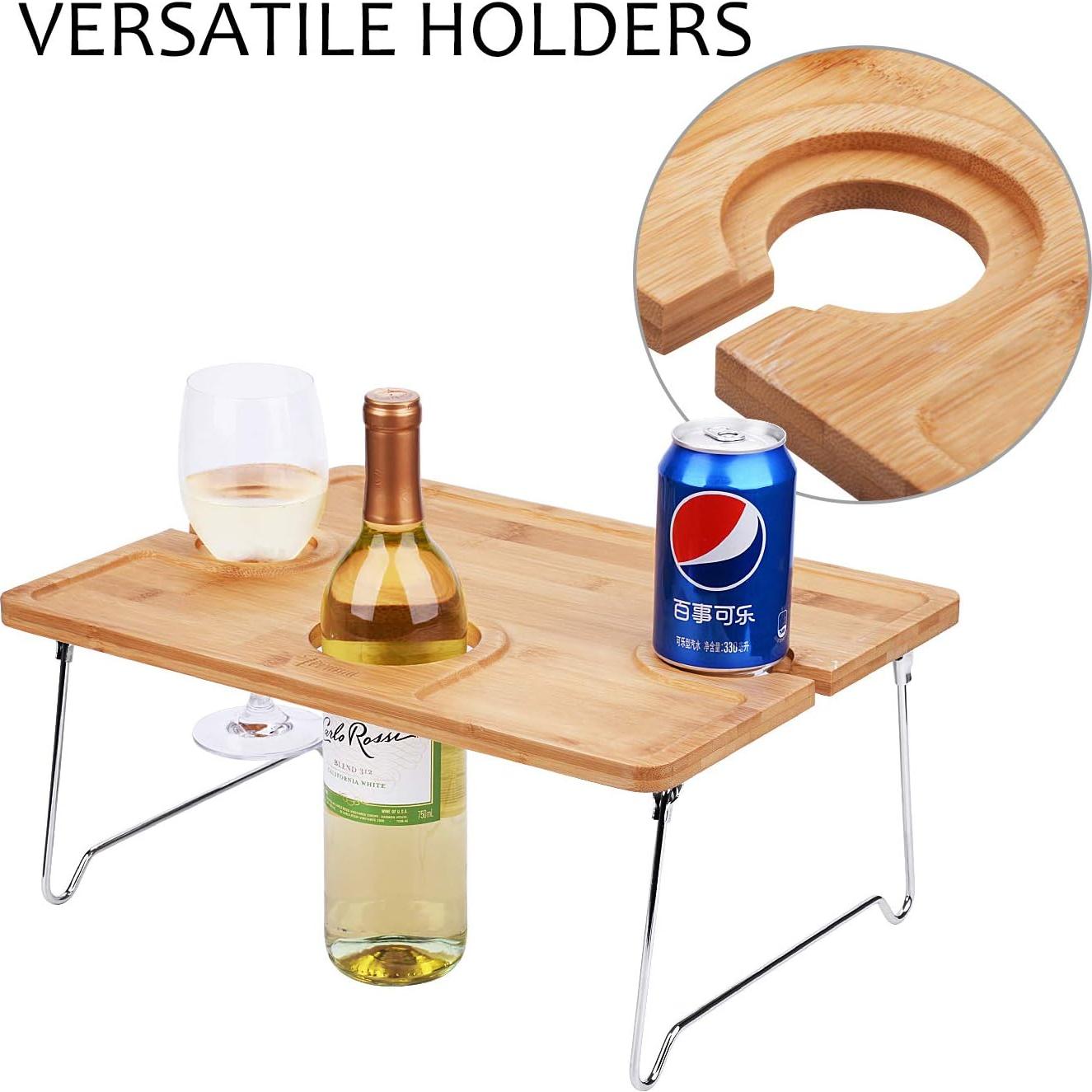 Mesa de Picnic Plegable Tirrinia para Vino 40x30 cm