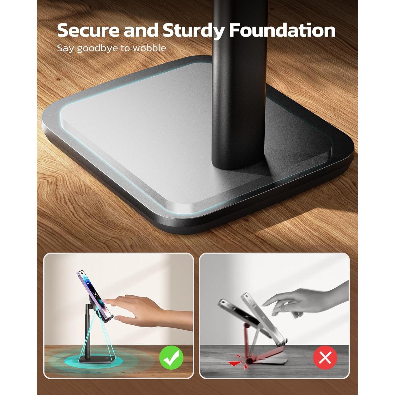 Soporte para Teléfono Nulaxy T1 Ajustable Altura y Ángulo