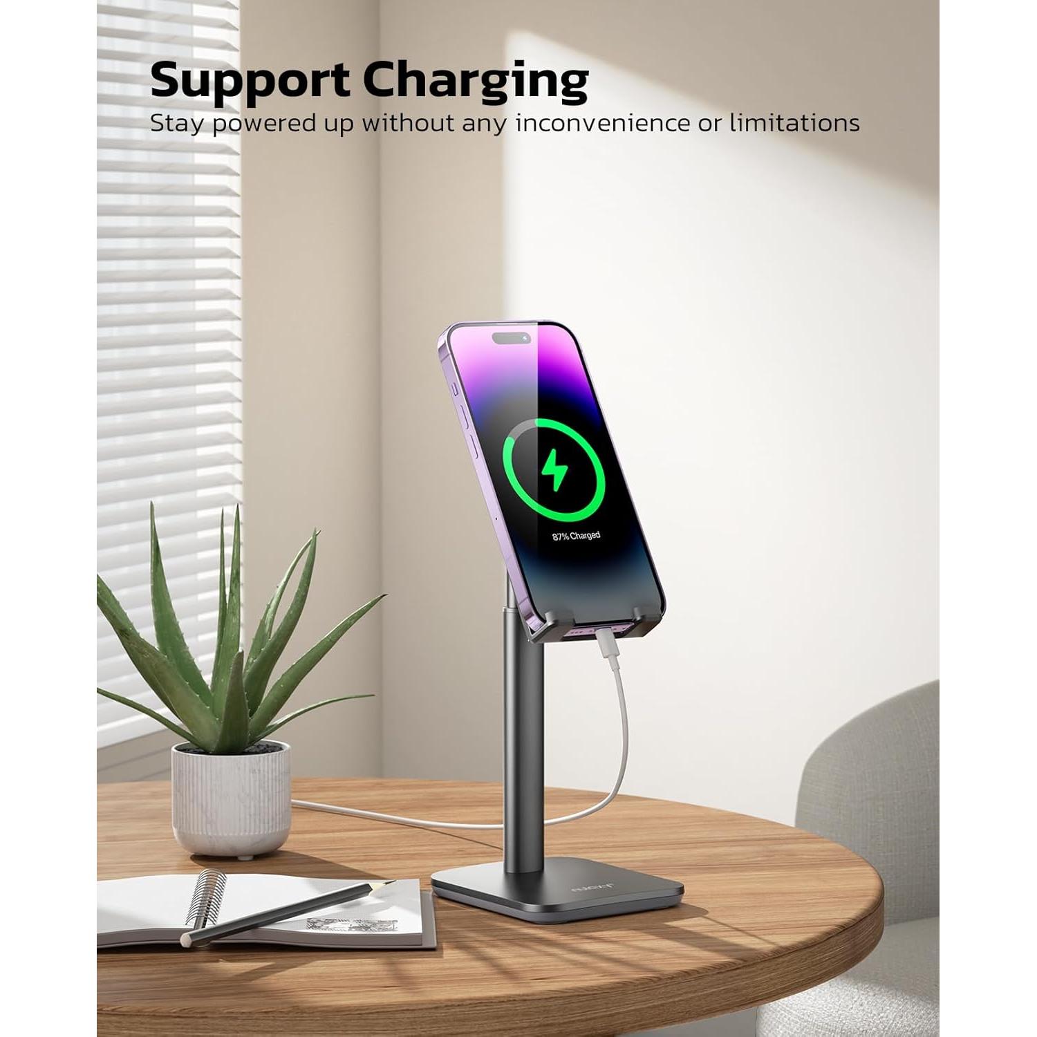 Soporte para Teléfono Nulaxy T1 Ajustable Altura y Ángulo