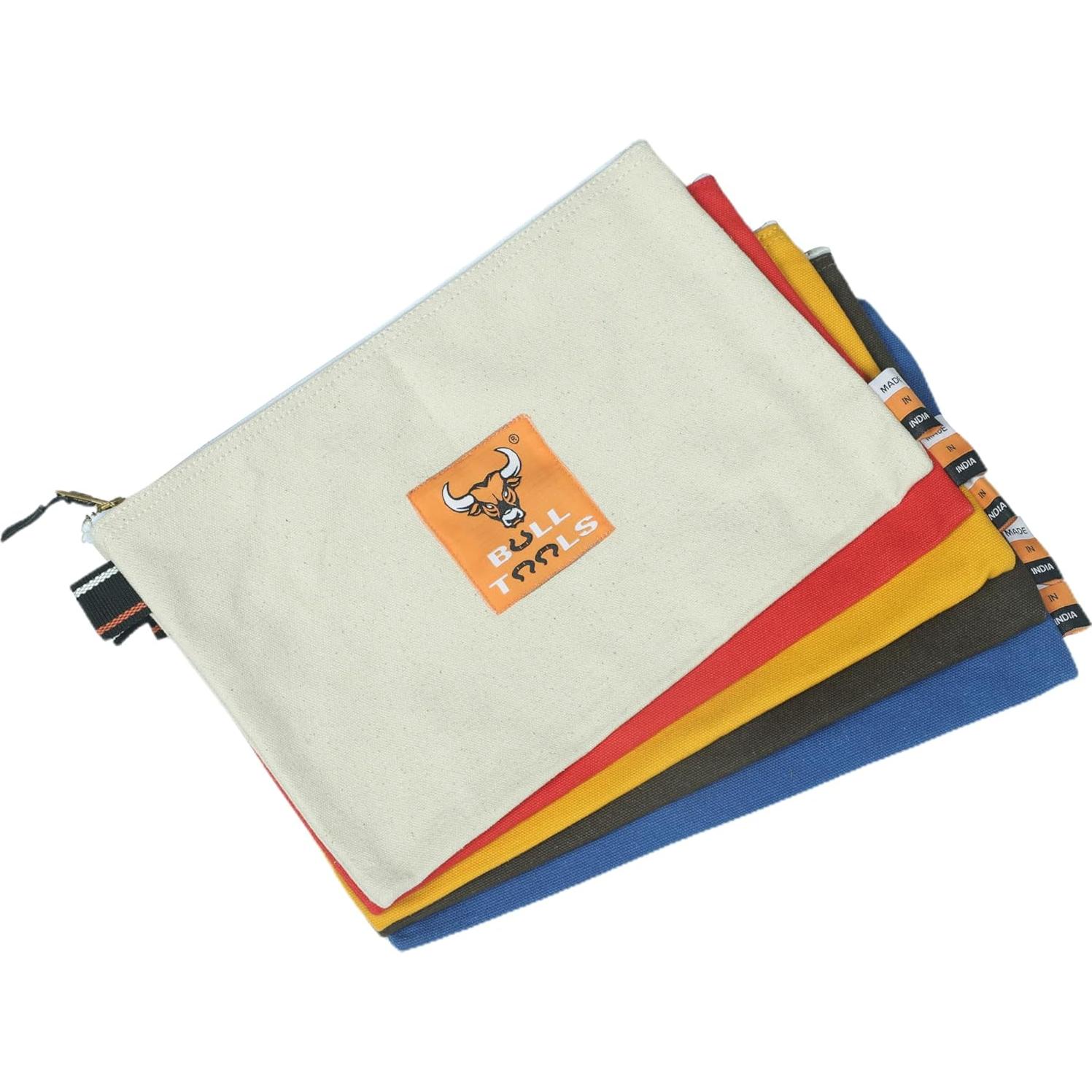 Bolsa de Herramientas BULL TOOLS 100% Lona Algodón 5 Pzas