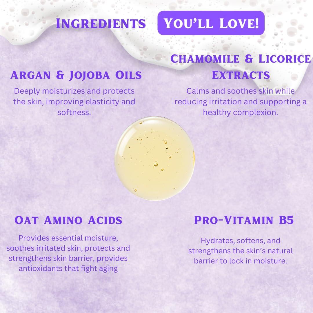 Jabón Corporal Natural Escapes Lavanda 450g Libre de Sulfatos