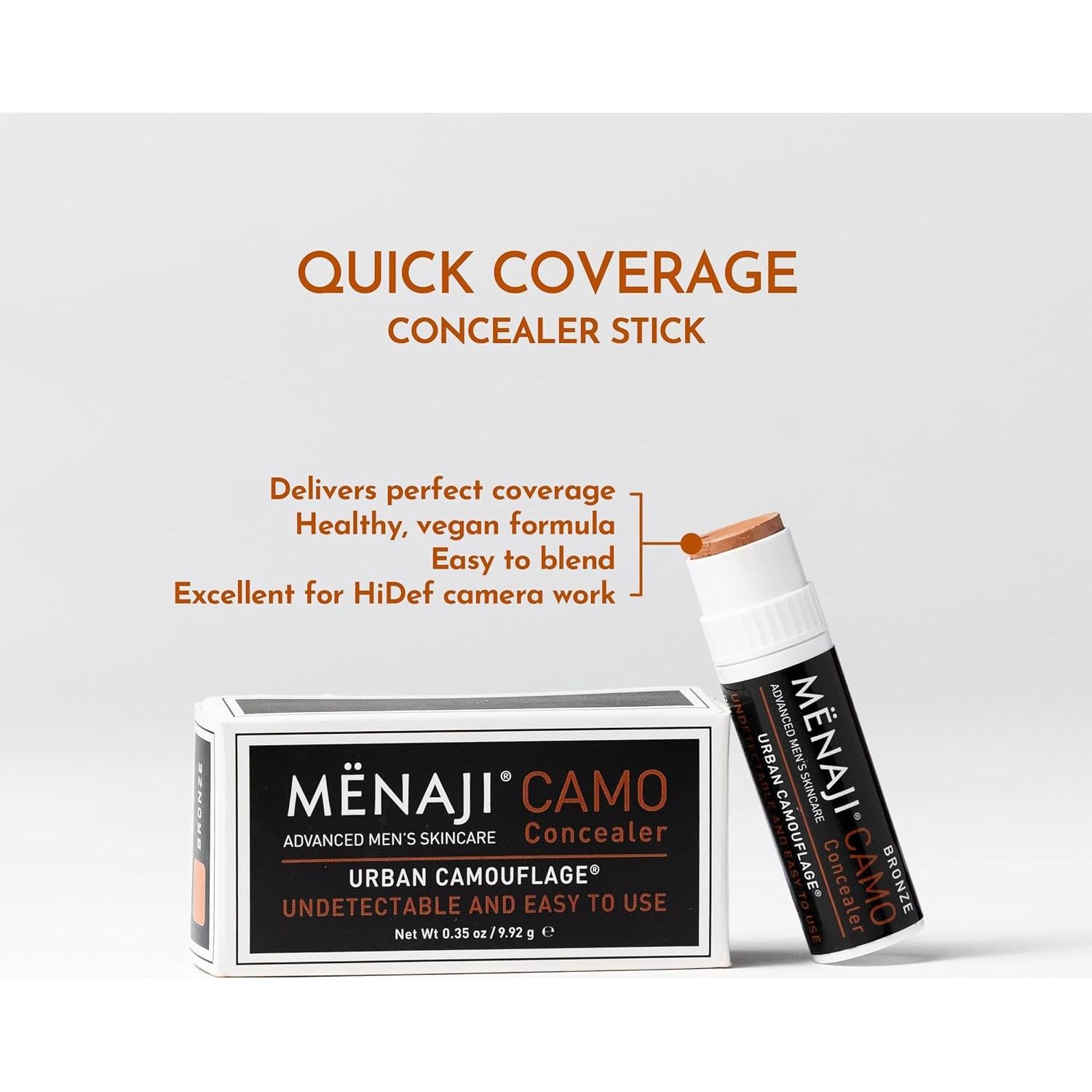 Corrector de Piel Menaji Camo para Hombres - Bronce 10g