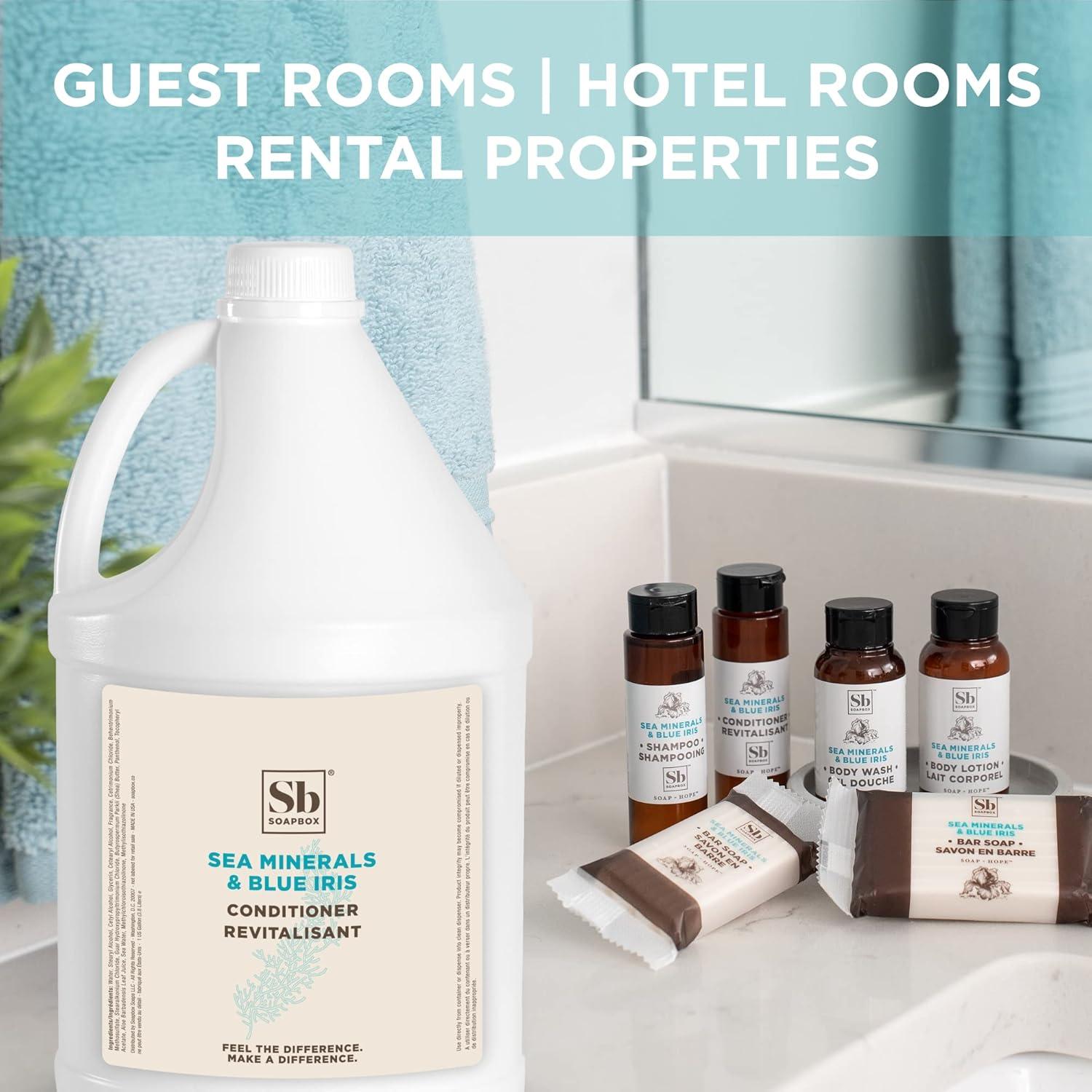 Acondicionador Soapbox Galón Hidratante Vegano Minerales del Mar