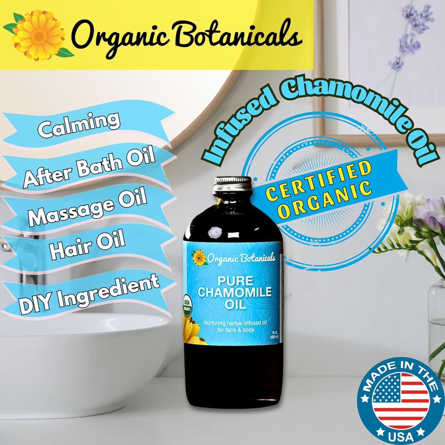 Aceite de Manzanilla Orgánico Puro Organic Botanicals 59 ml