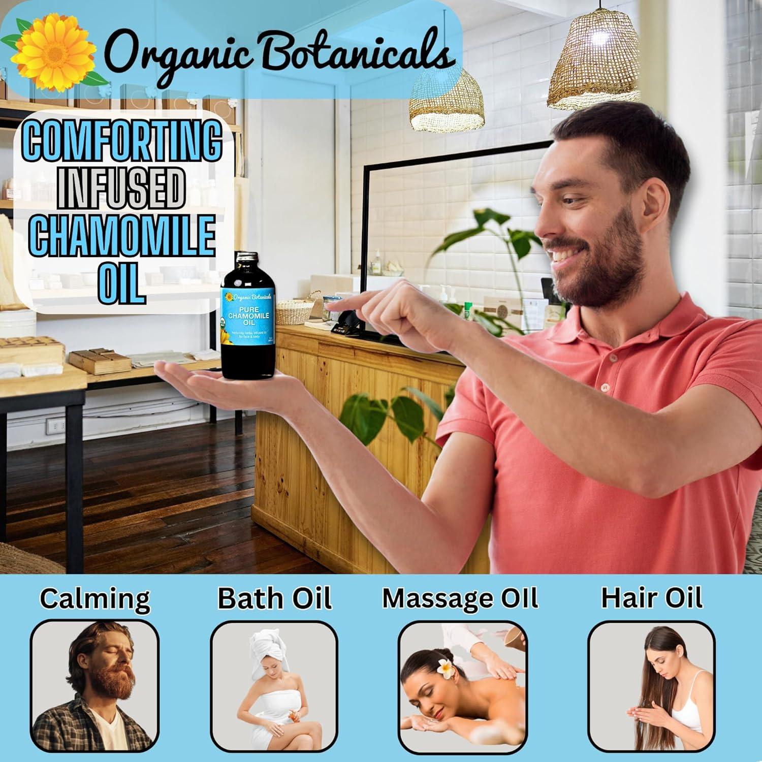 Aceite de Manzanilla Orgánico Puro Organic Botanicals 59 ml