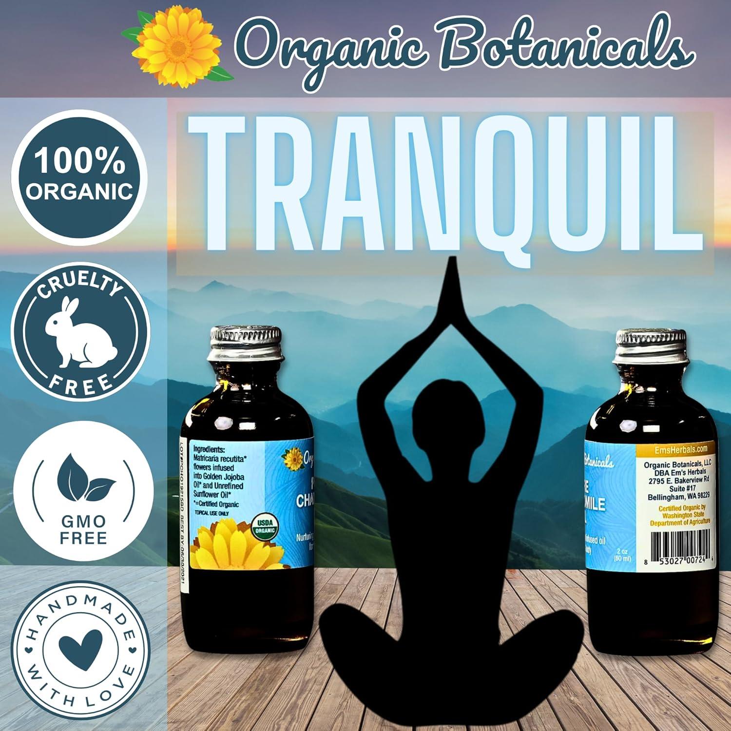 Aceite de Manzanilla Orgánico Puro Organic Botanicals 59 ml