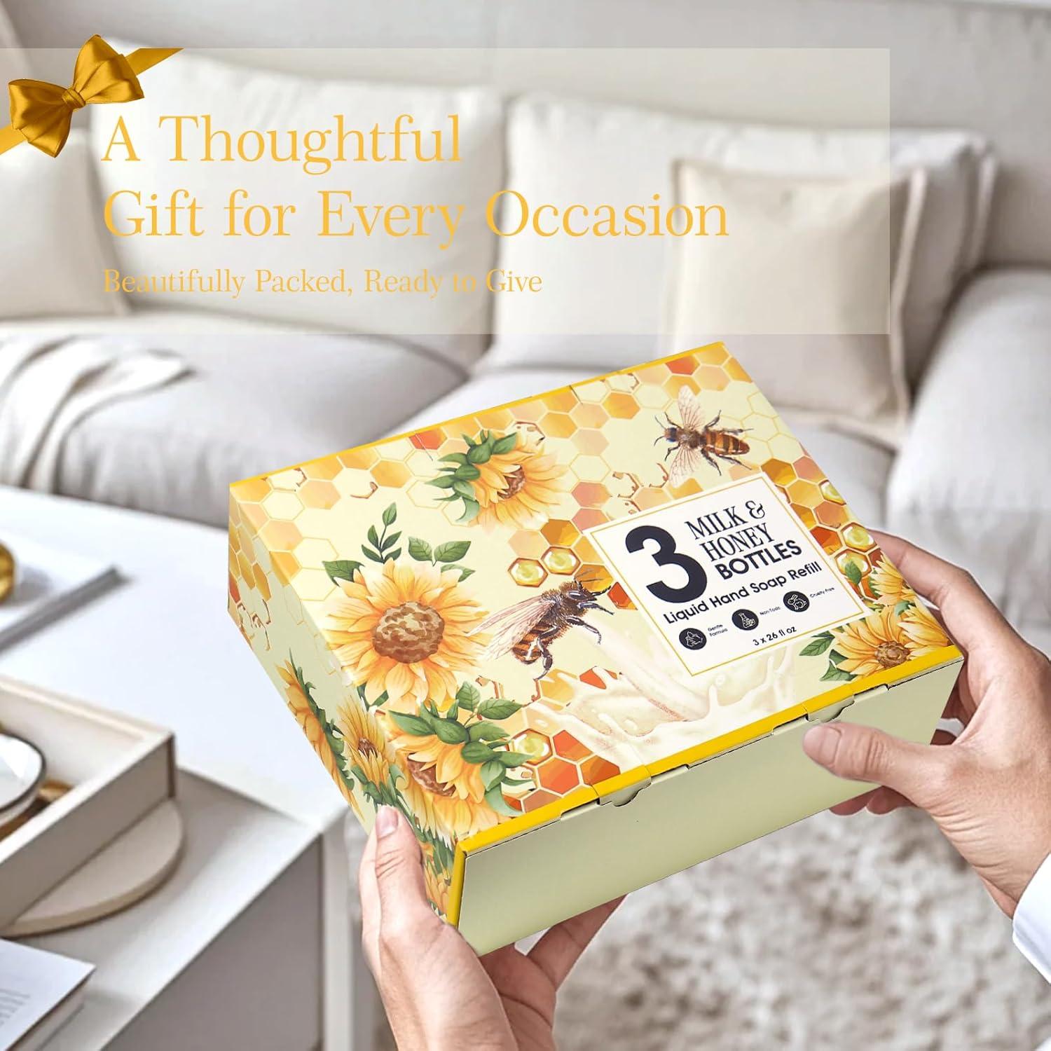 Recarga Jabón de Manos ROMIIE ZOI 3x768ml Miel y Leche