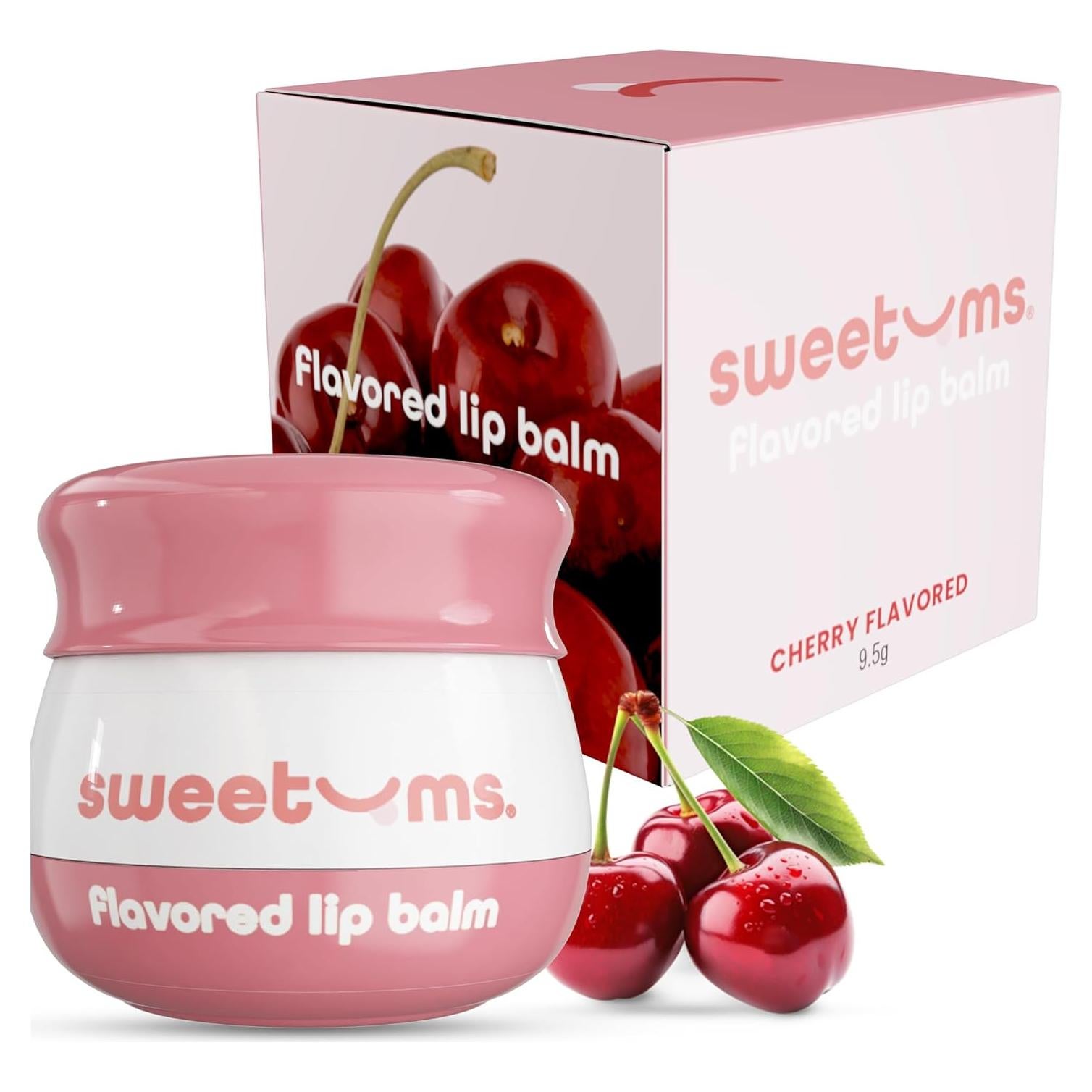 Bálsamo Labial Sweetums Cereza con Vitamina E 4.25g