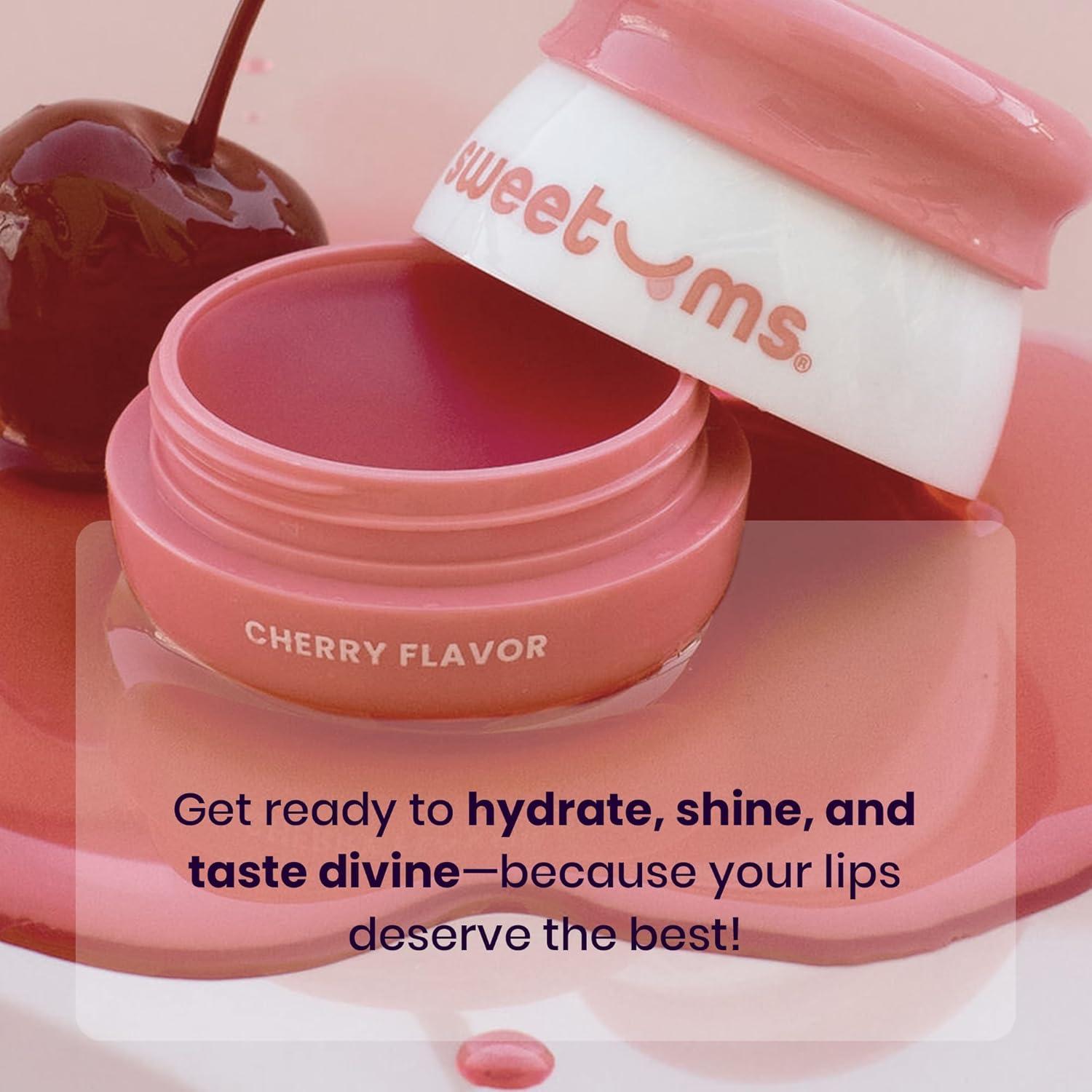 Bálsamo Labial Sweetums Cereza con Vitamina E 4.25g