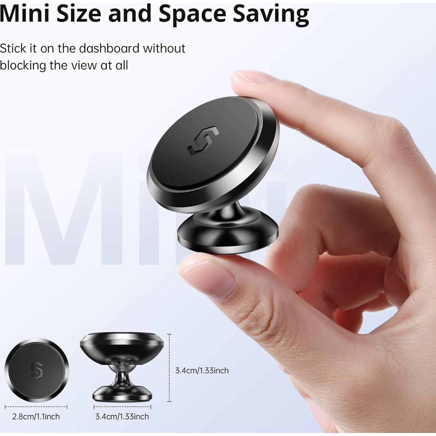 Soporte Magnético para Teléfono Syncwire para Coche Negro