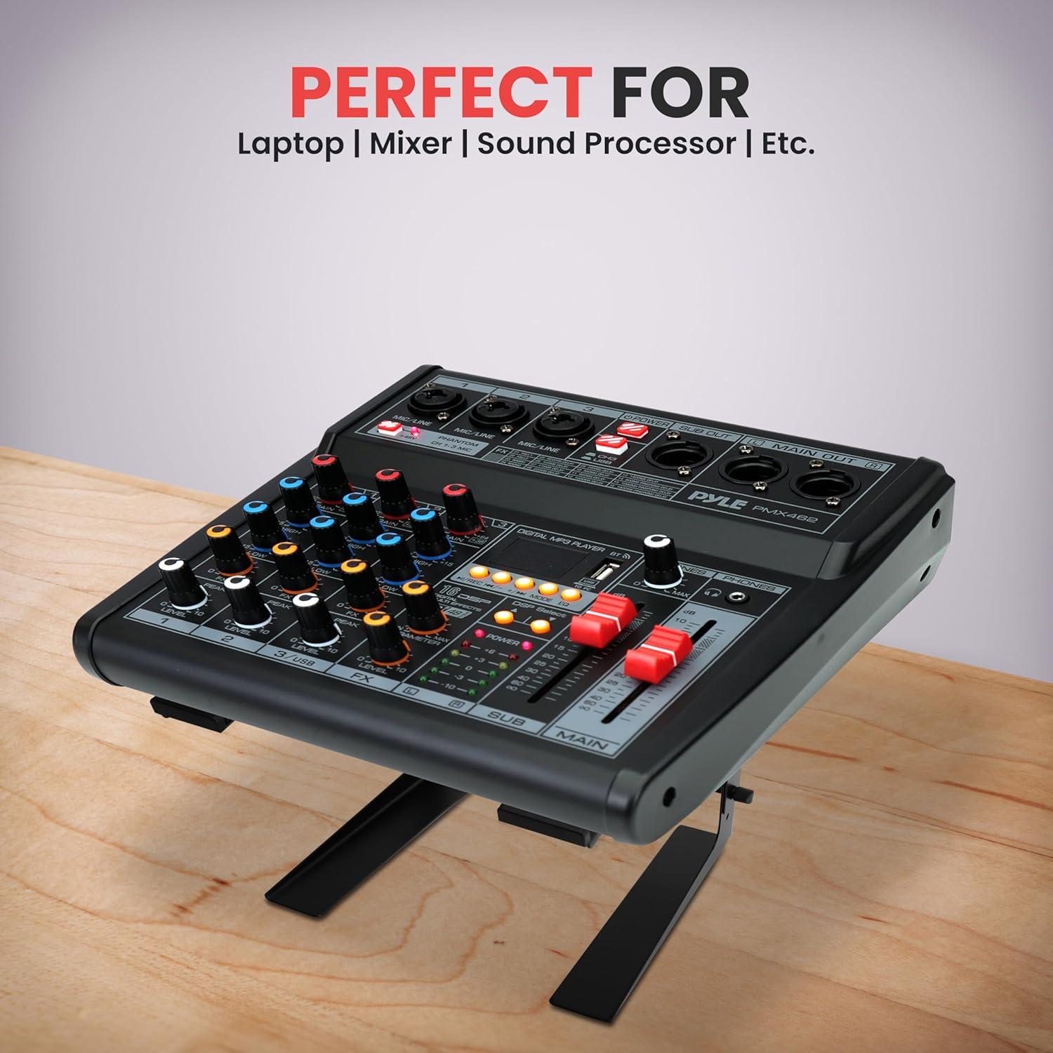 Soporte Ajustable para Laptop Pyle PLPTS25.5 - Ergonomía y Estabilidad