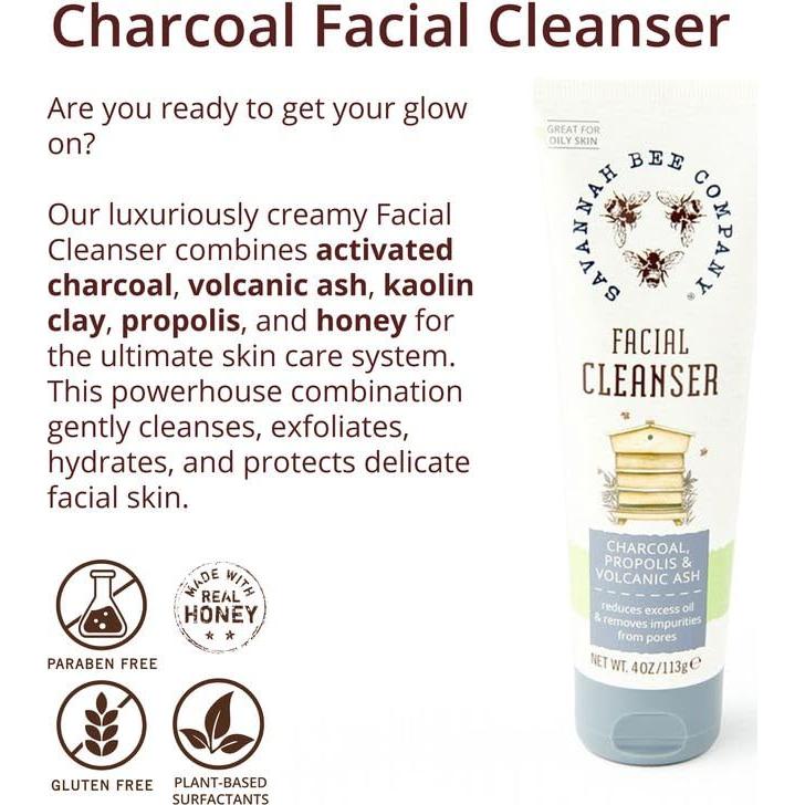 Limpiador Facial Savannah Bee 118 ml - Extracto de Propóleos