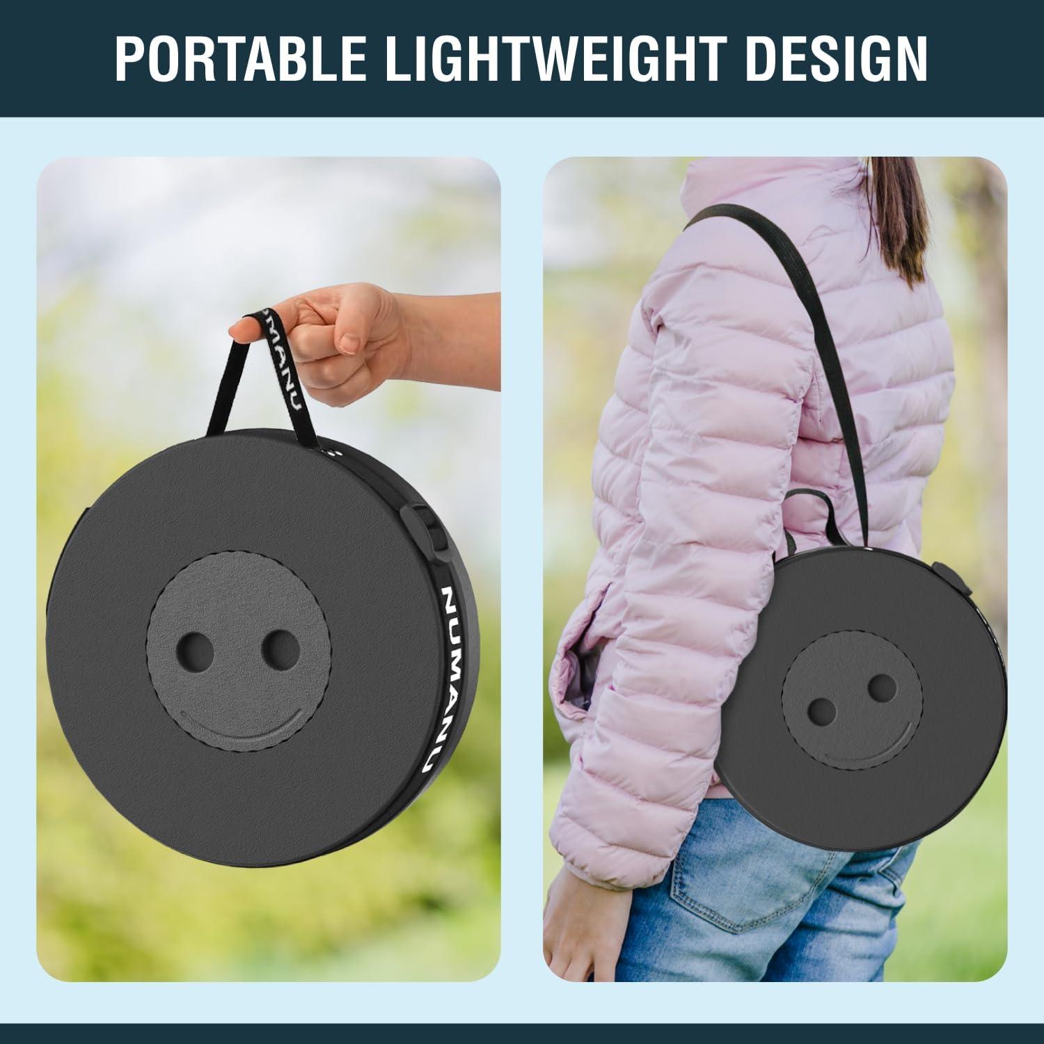 Taburete Plegable NUMANU 2025 Ajustable 620kg Portátil