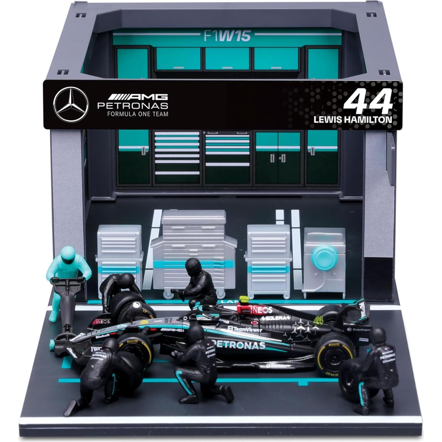 Modelo de Coche Diecast 1:43 Xiangtat F1 W15 Lewis Hamilton