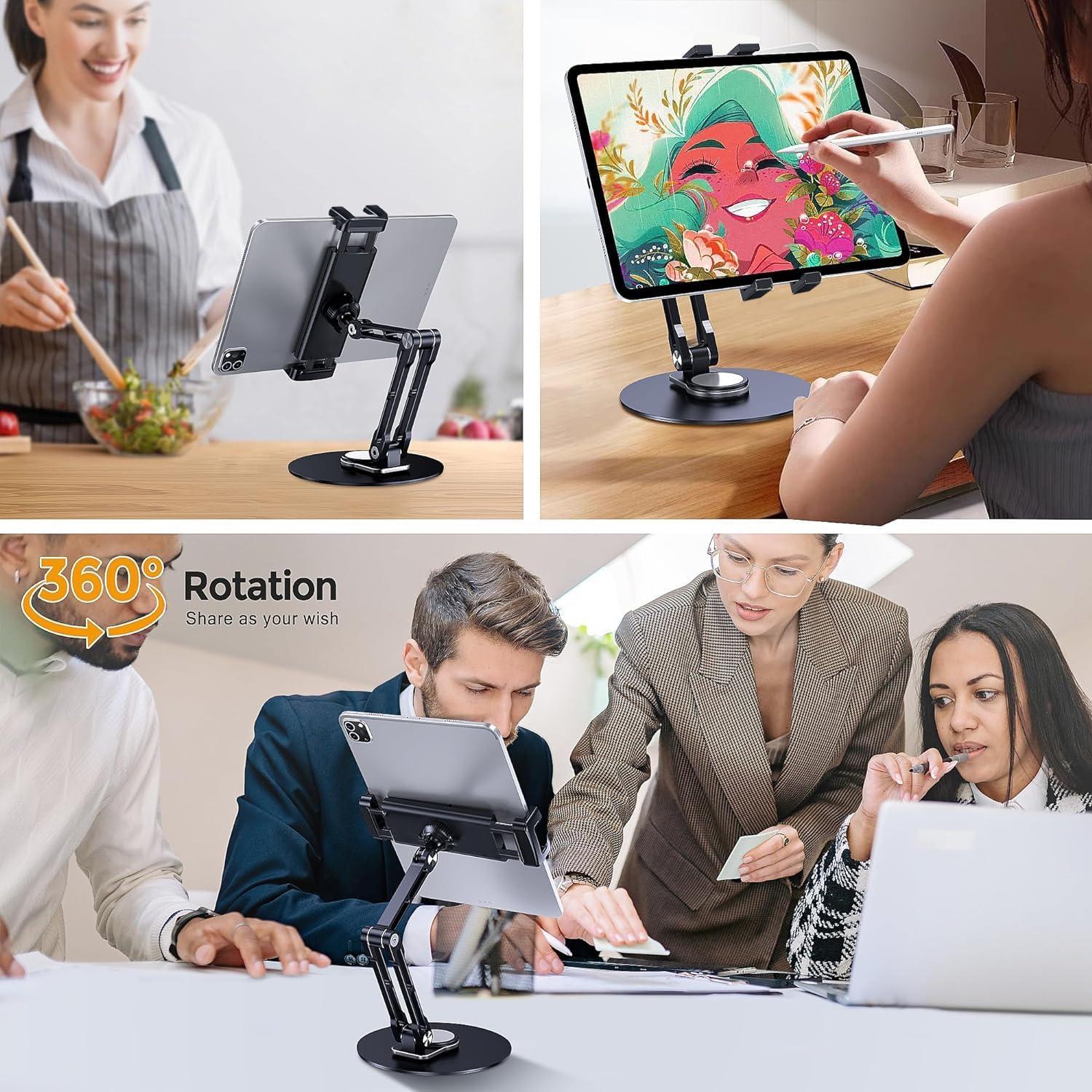 Soporte para Tablet Bimo BI-STD-48 Giratorio 360° 4.7-15.6"