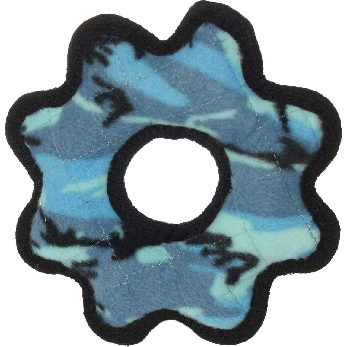 Juguete Suave para Perros TUFFY Camo Azul Paquete de 2