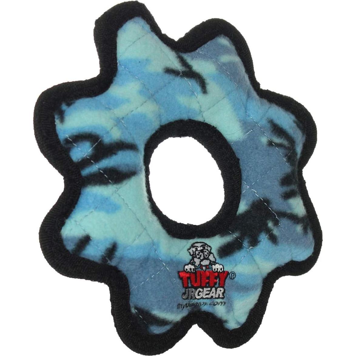 Juguete Suave para Perros TUFFY Camo Azul Paquete de 2