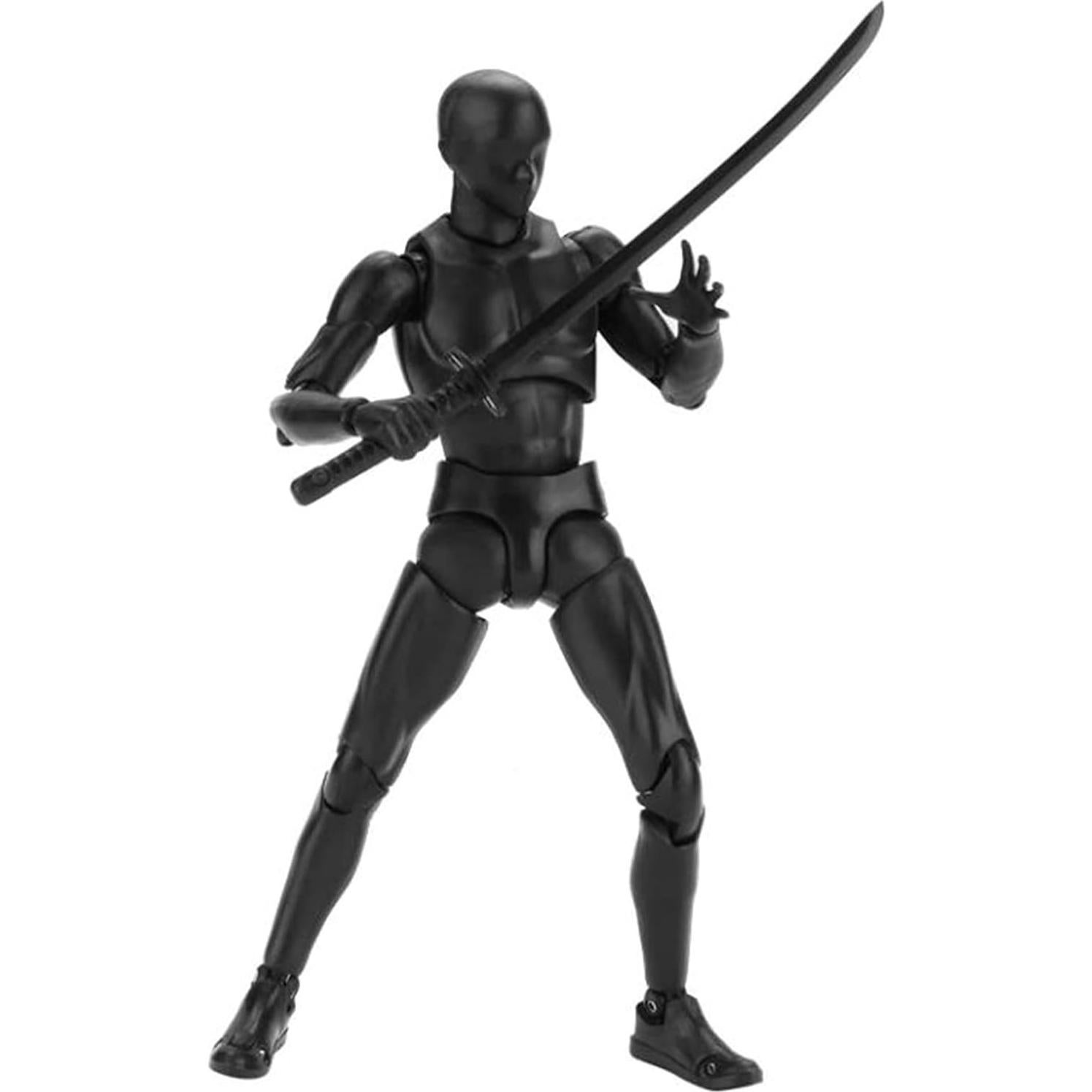 Figura de Acción Masculina PVC Gnallang con Accesorios