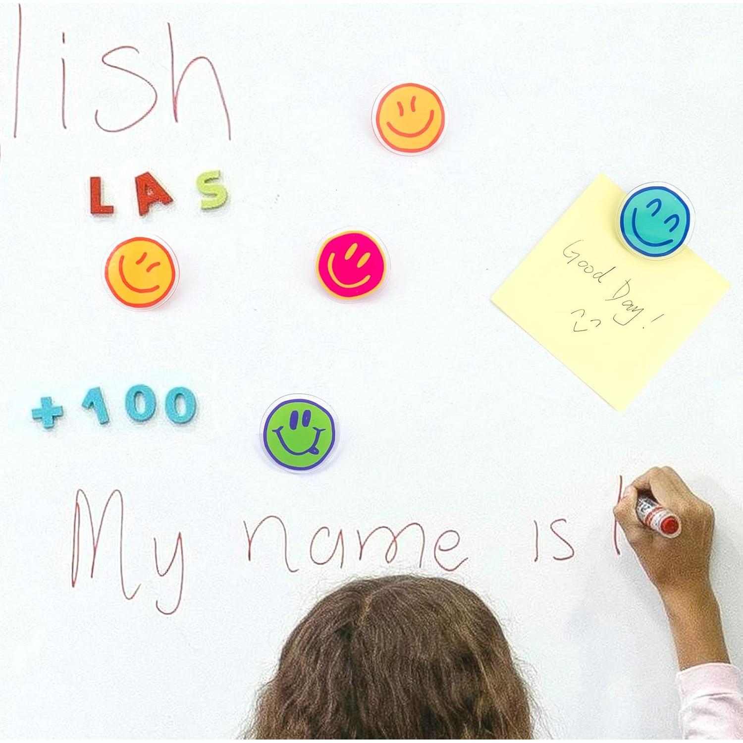 Clips Magnéticos Nuvretk - Paquete de 12 Coloridos 3.3 cm