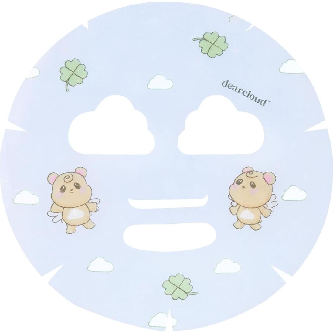 Máscara Facial Hidratante Beary Cherub Dearcloud - 3 Paquetes