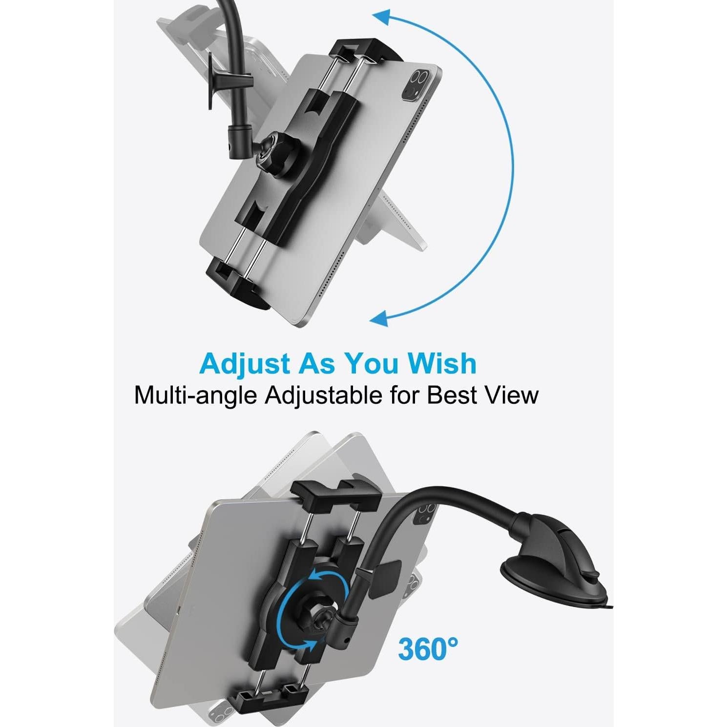 Soporte para Tableta Woleyi para Coche con Ventosa 24 cm