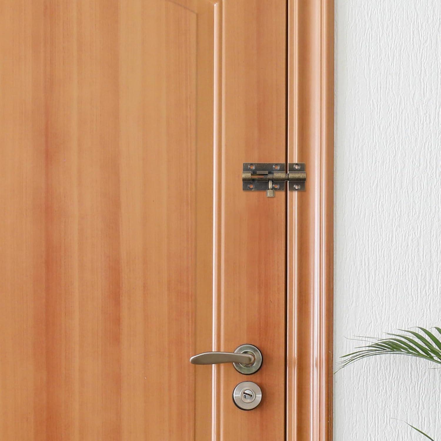 Cerrojo de Barril MY MIRONEY 10 Piezas Bronce Antiguo 3.81cm