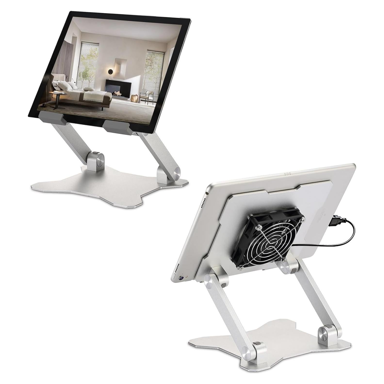 Soporte para Tabletas WEYRXIXO con Ventilador Silencioso 38,1 cm