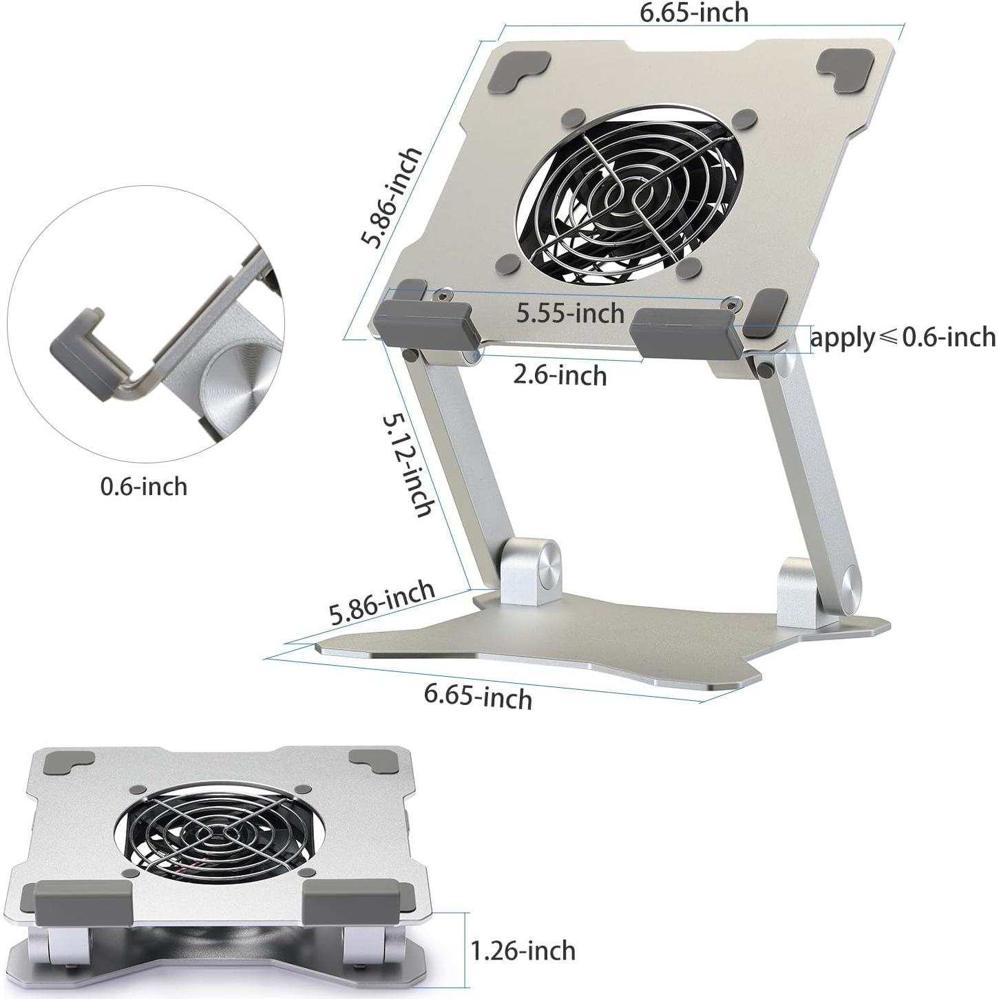 Soporte para Tabletas WEYRXIXO con Ventilador Silencioso 38,1 cm